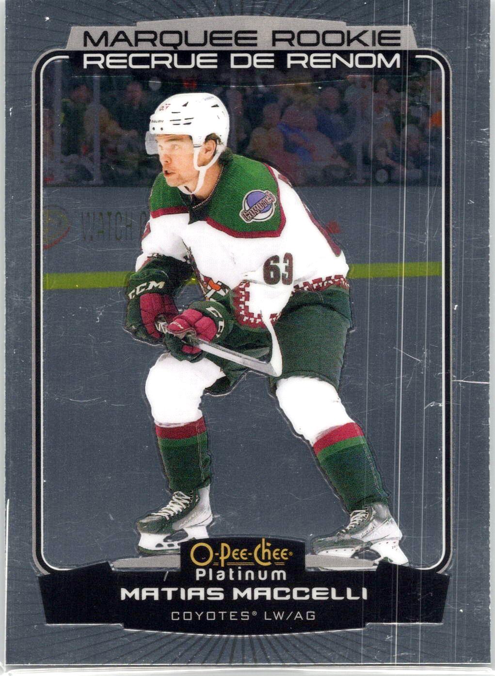 2022-23 O-Pee-Chee Platinum #233 Matias Maccelli