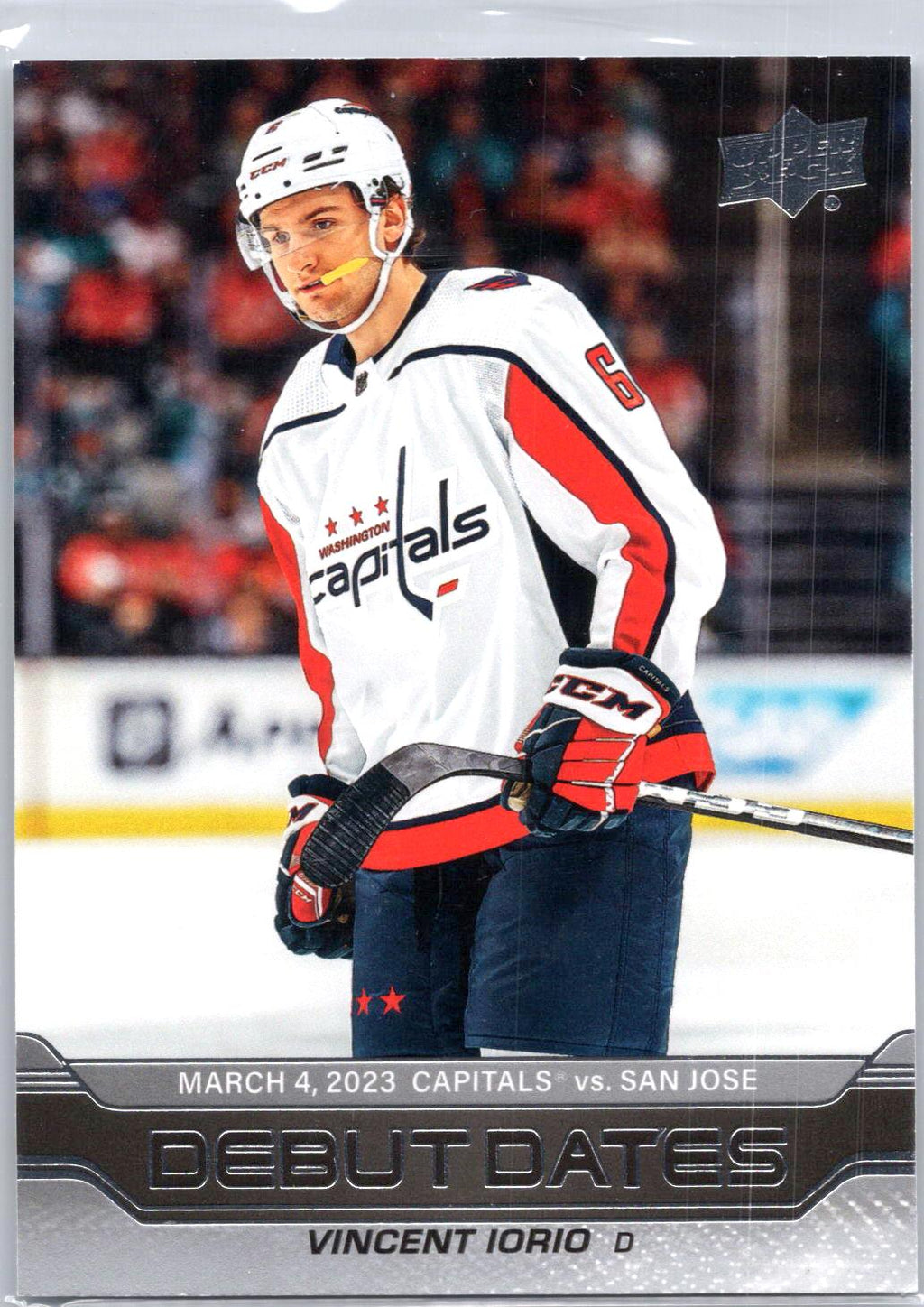 2023-24 Upper Deck #DD-17 Vincent Iorio Debut Dates