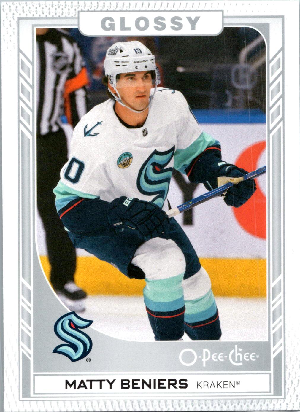 2023-24 Upper Deck #R-33 Matty Beniers O-Pee-Chee Glossy