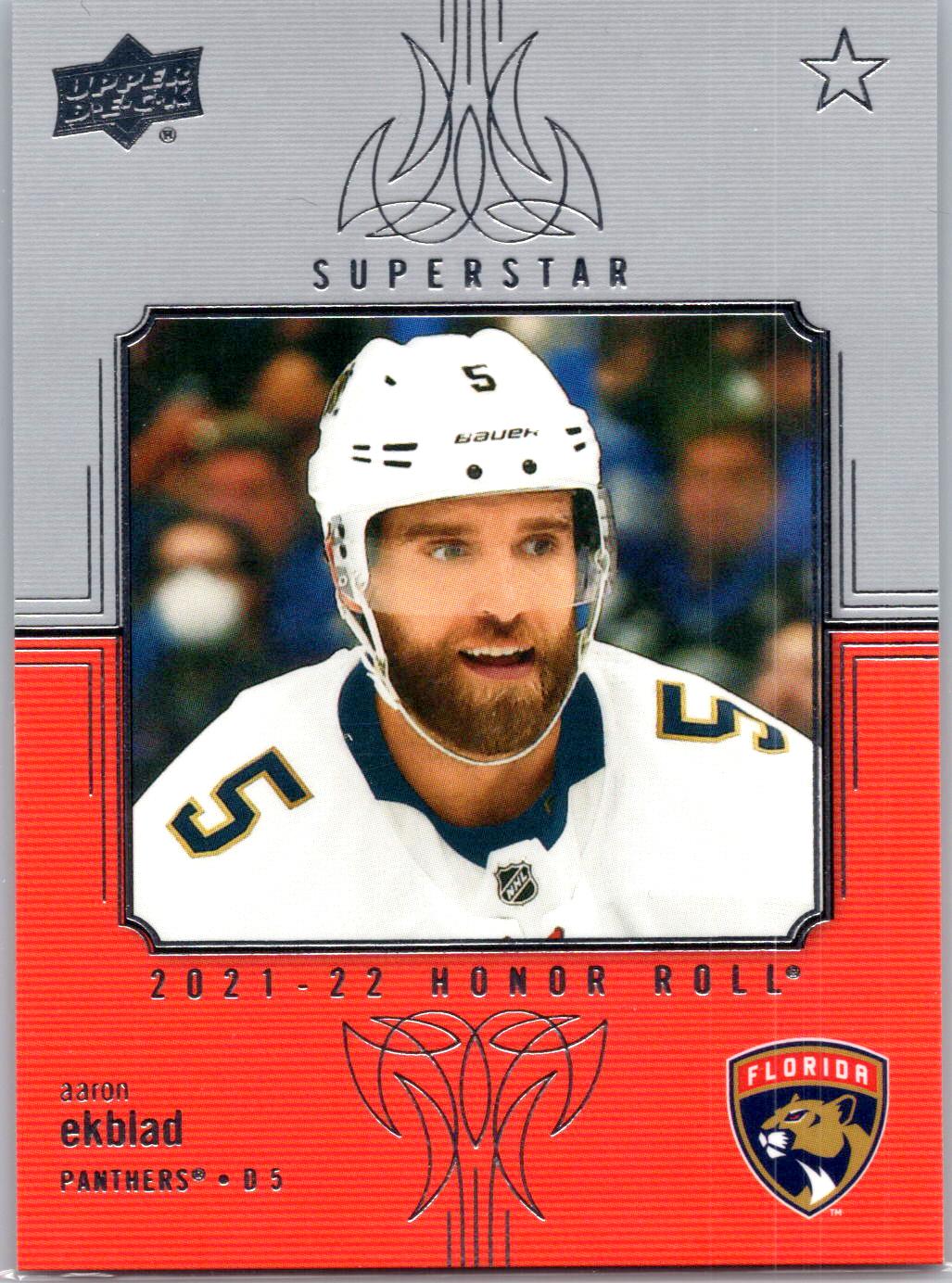 2021-22 Upper Deck #HR-86 Aaron Ekblad Honor Roll