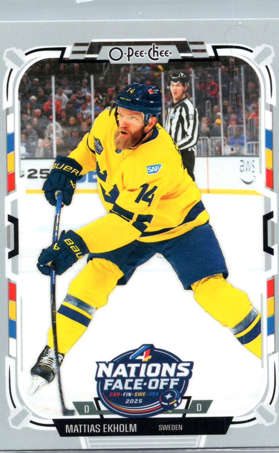 2025-26 O-Pee-Chee #527 Mattias Ekholm
