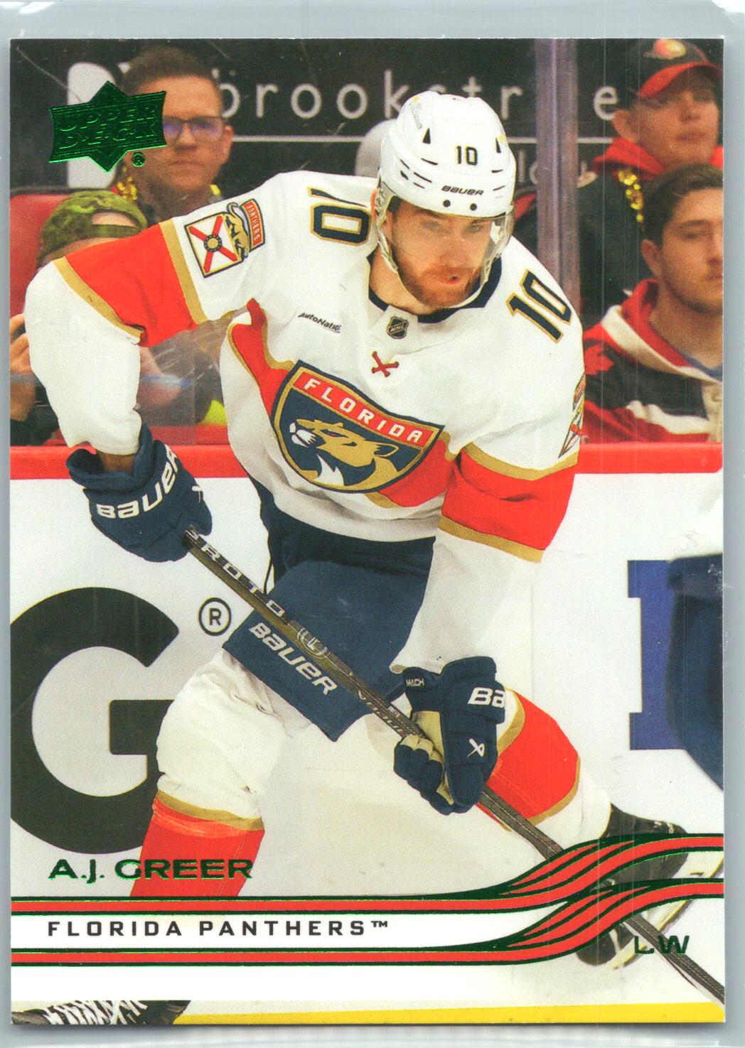 2025-26 Upper Deck #322 A.J. Greer Holiday