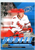 2025-26 Upper Deck #B-12 Logan Stankoven Bustle Speckle