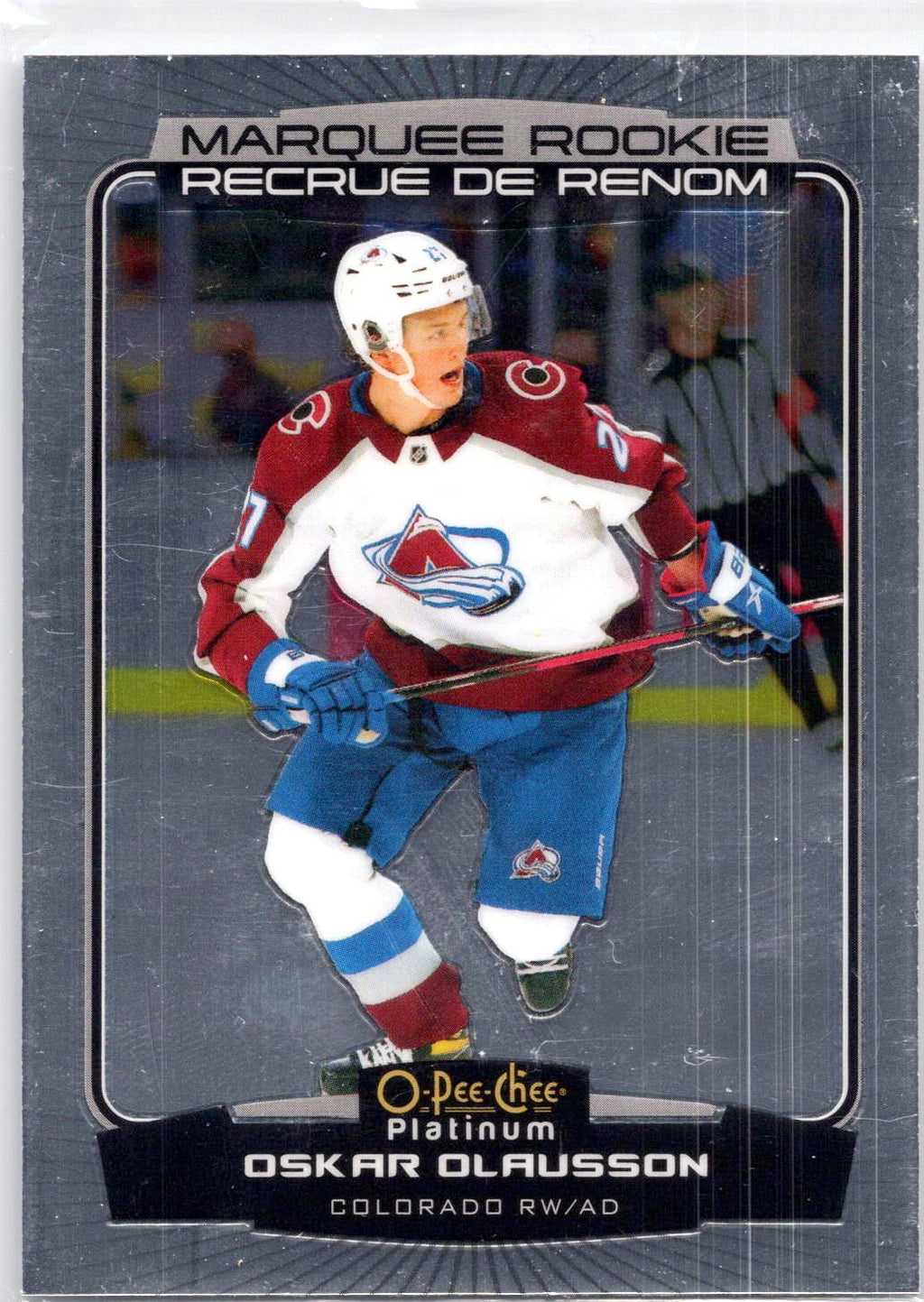 2022-23 O-Pee-Chee Platinum #268 Oskar Olausson