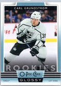 2019-20 Upper Deck #R-6 Carl Grundstrom 2019-20 O-Pee-Chee Glossy Rookies