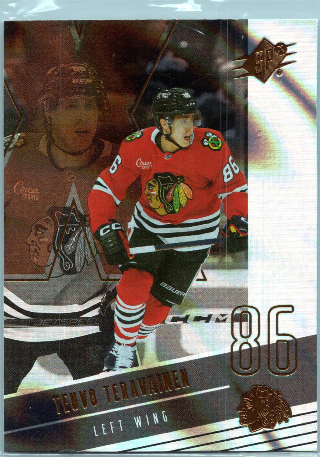 2025-26 SPx #1 Teuvo Teravainen Silver