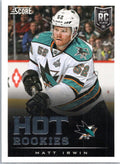 2013-14 Score #618 Matt Irwin