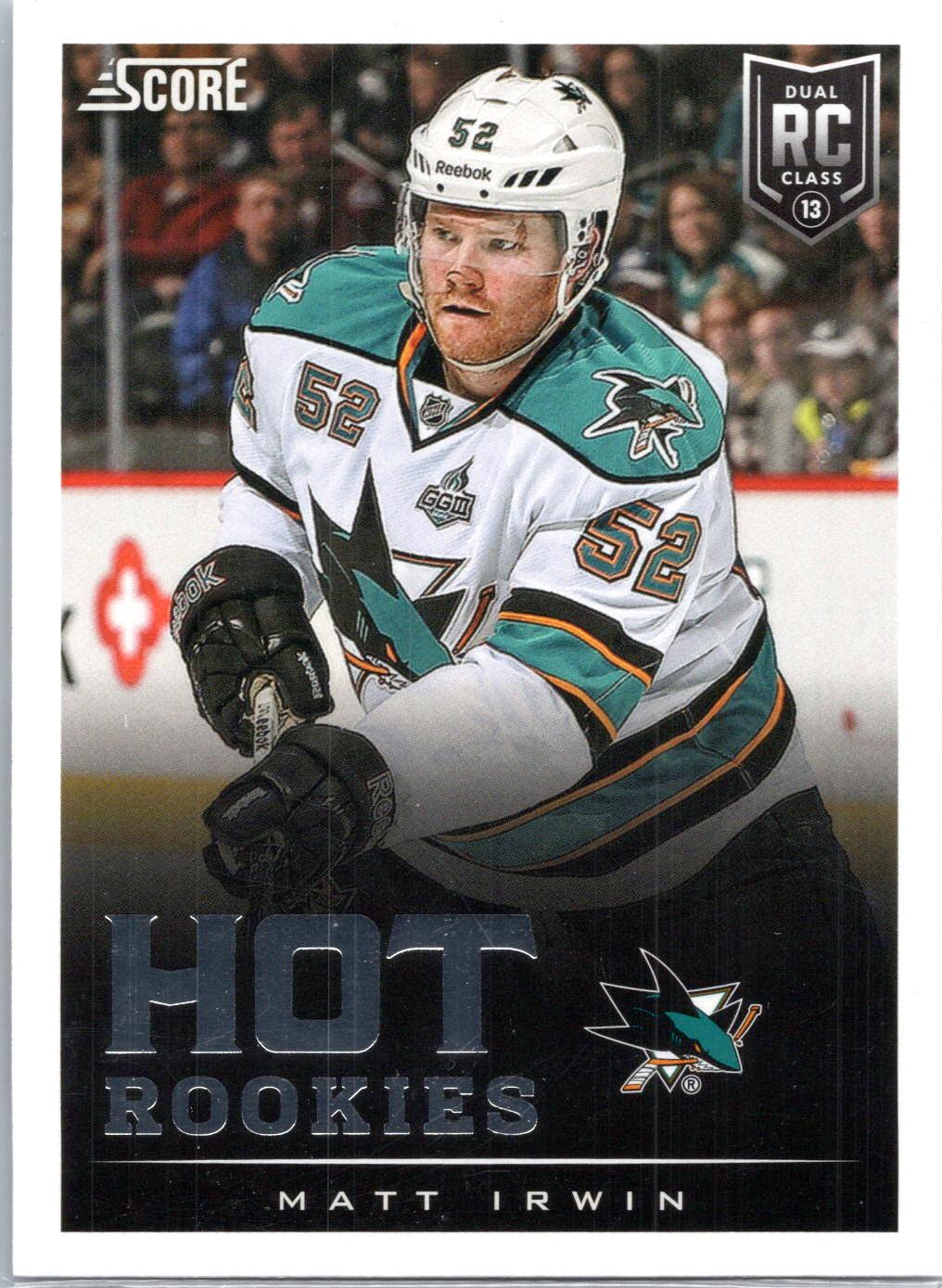 2013-14 Score #618 Matt Irwin