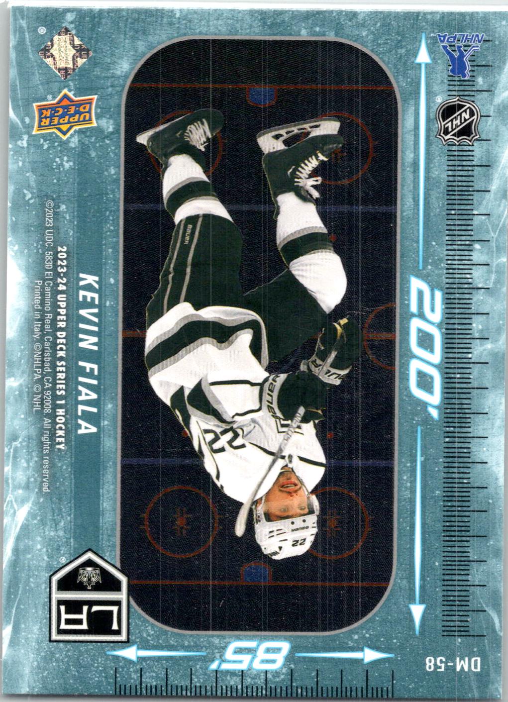 2023-24 Upper Deck #DM-58 Kevin Fiala 200' x 85'