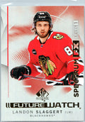 2024-25 SP Authentic #S-61 Landon Slaggert Spectrum FX