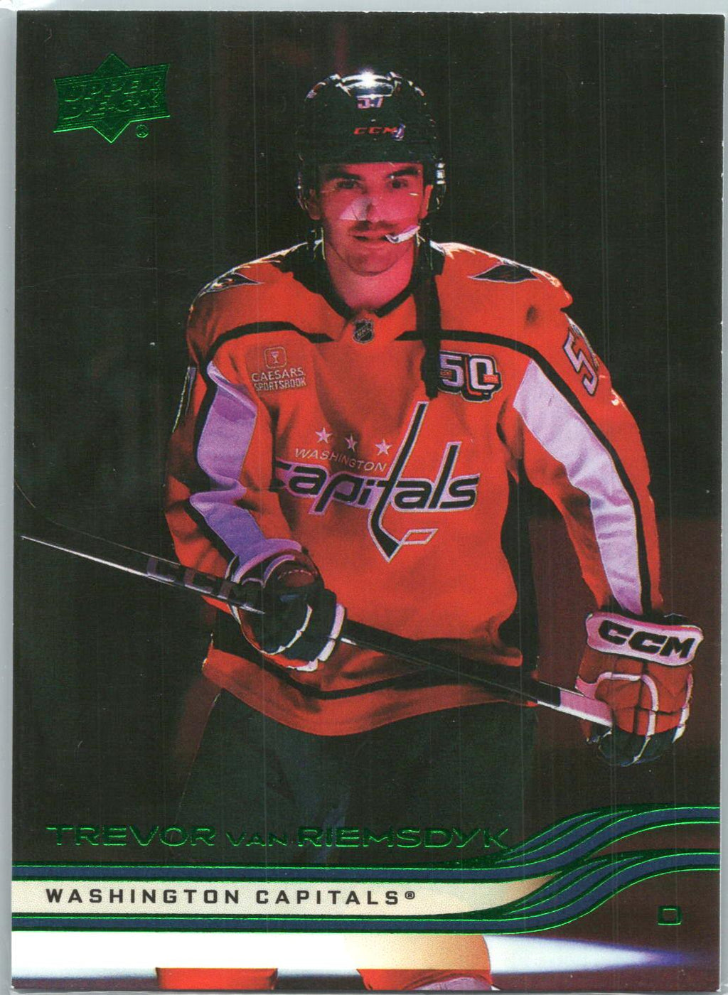 2025-26 Upper Deck #438 Trevor van Riemsdyk Holiday