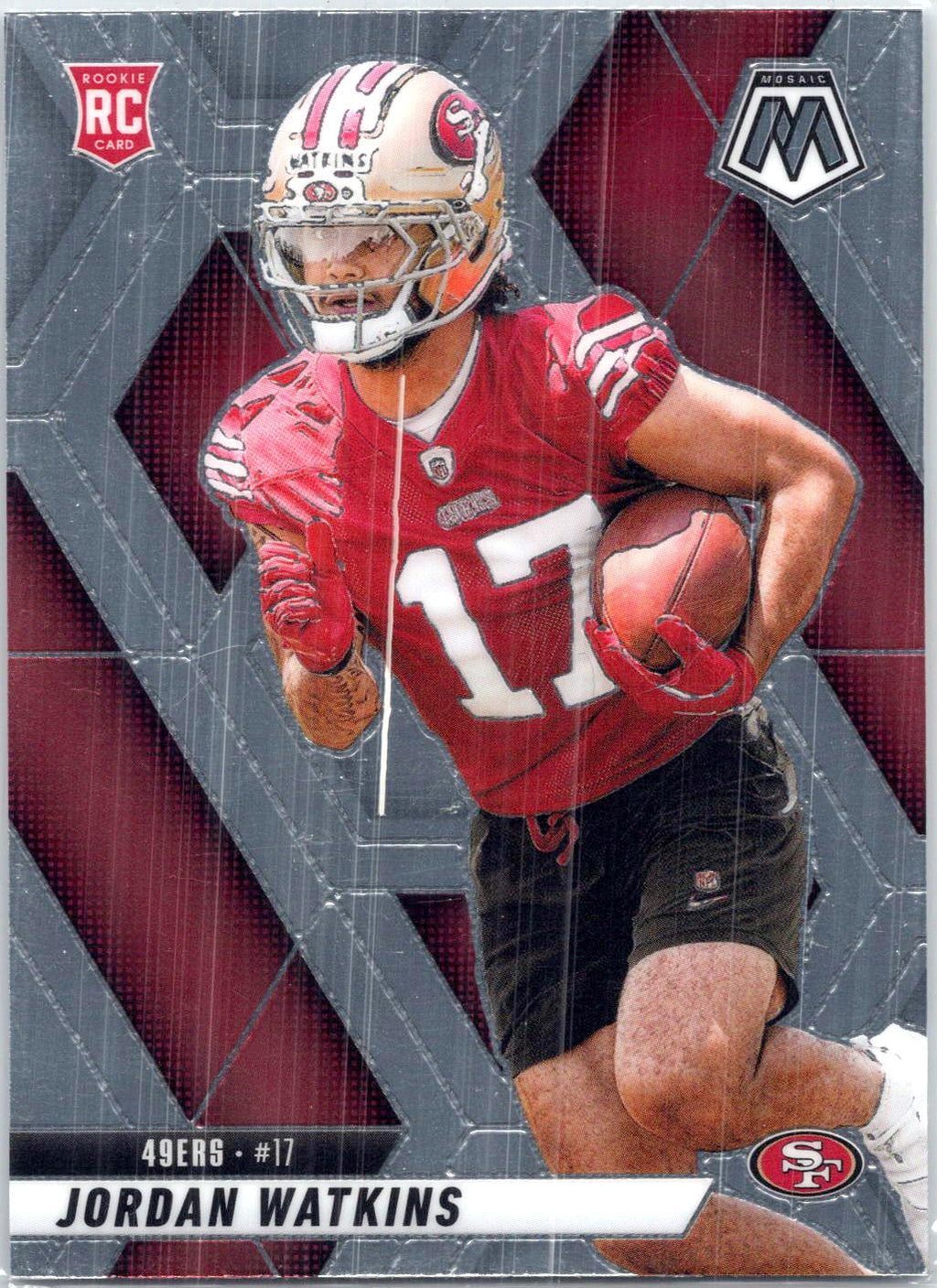 2025 Panini Mosaic #359 Jordan Watkins