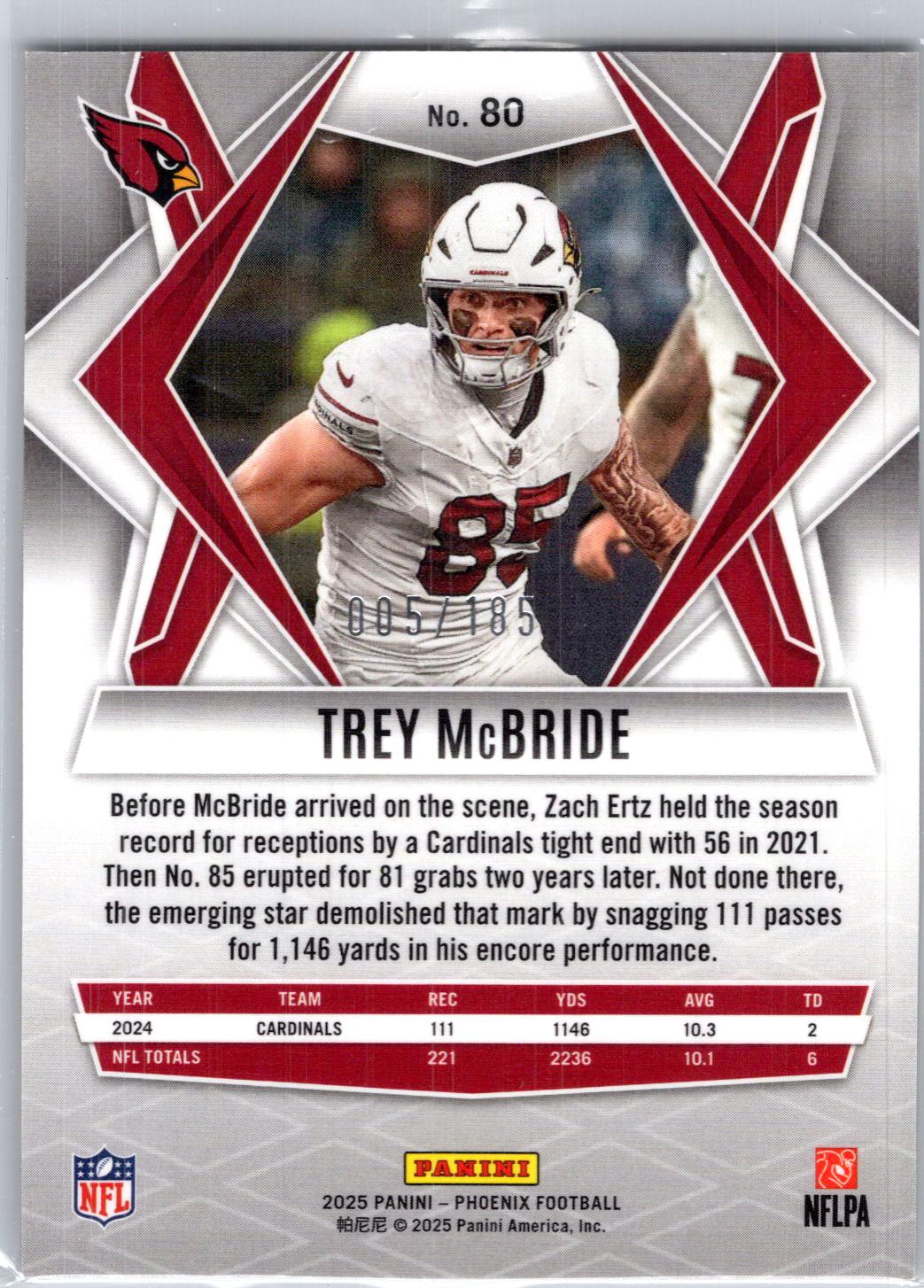 2025 Panini Phoenix #80 Trey McBride