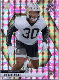 2025 Panini Mosaic #330 Devin Neal Mosaic Camo Pink