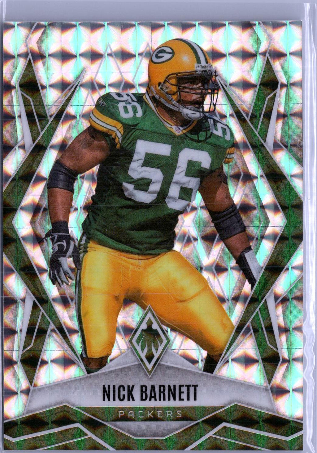 2025 Panini Phoenix #68 Nick Barnett Silver Hyper Prizm