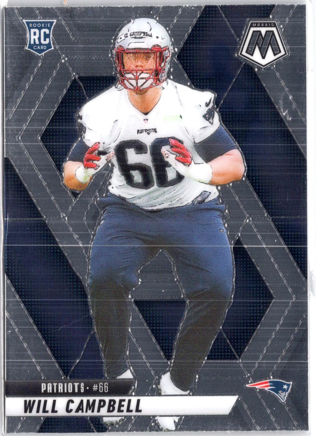 2025 Panini Mosaic #378 Will Campbell