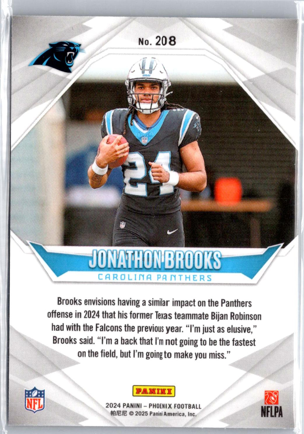 2024 Panini Phoenix #208 Jonathon Brooks