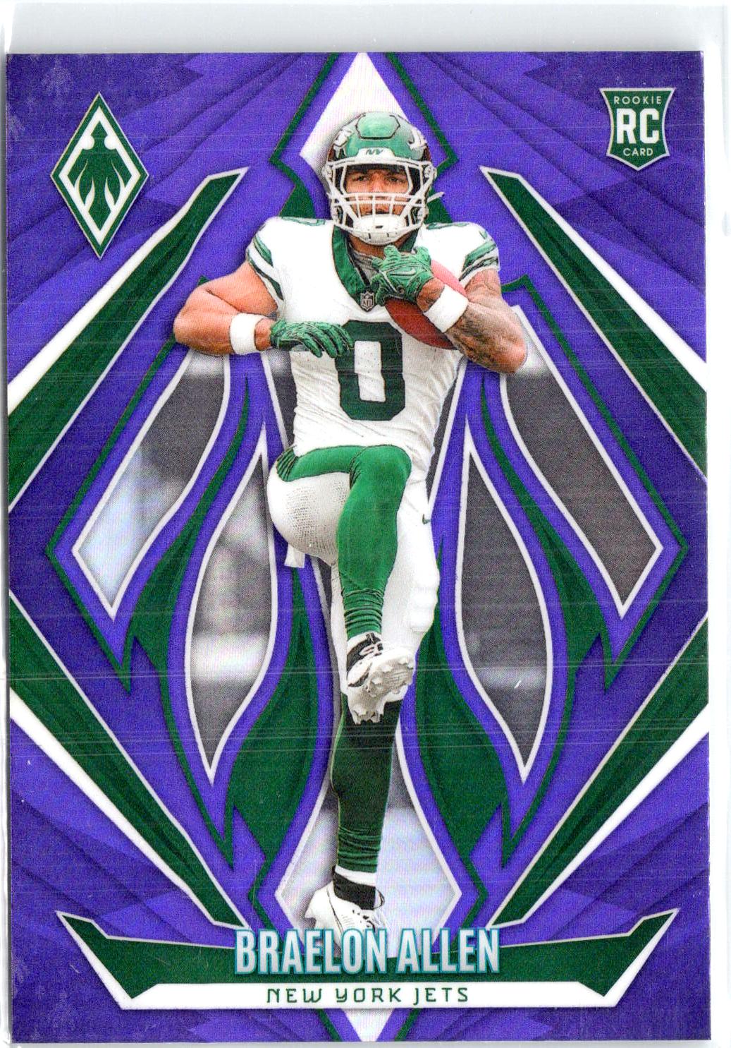 2024 Panini Phoenix #161 Braelon Allen Purple