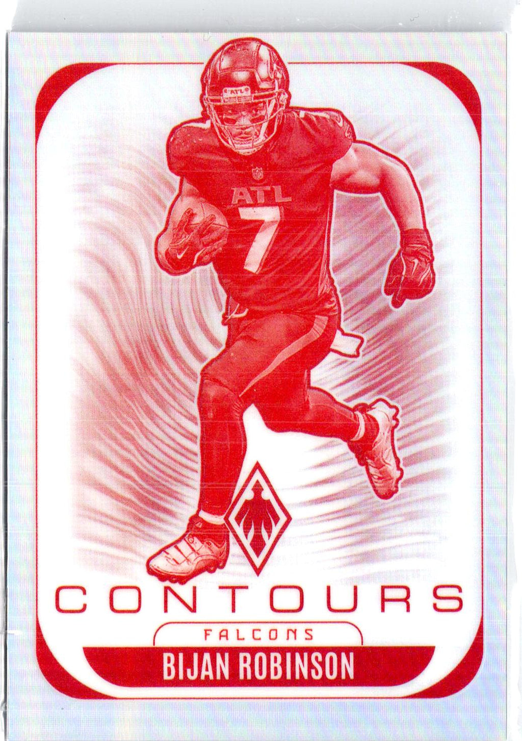 2025 Panini Phoenix #2 Bijan Robinson Contours