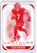 2025 Panini Phoenix #2 Bijan Robinson Contours