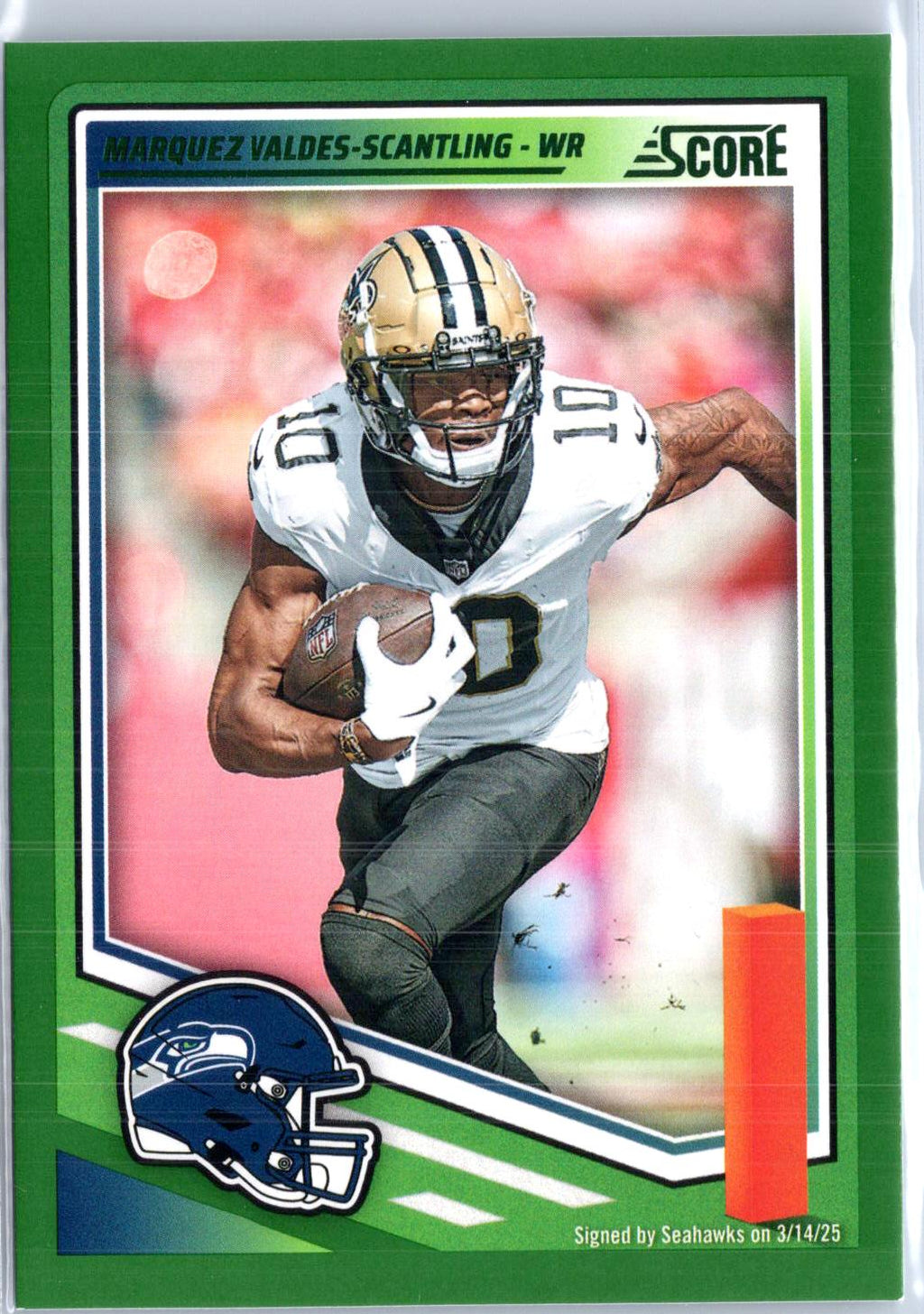 2025 Score #155 Marquez Valdes-Scantling Green