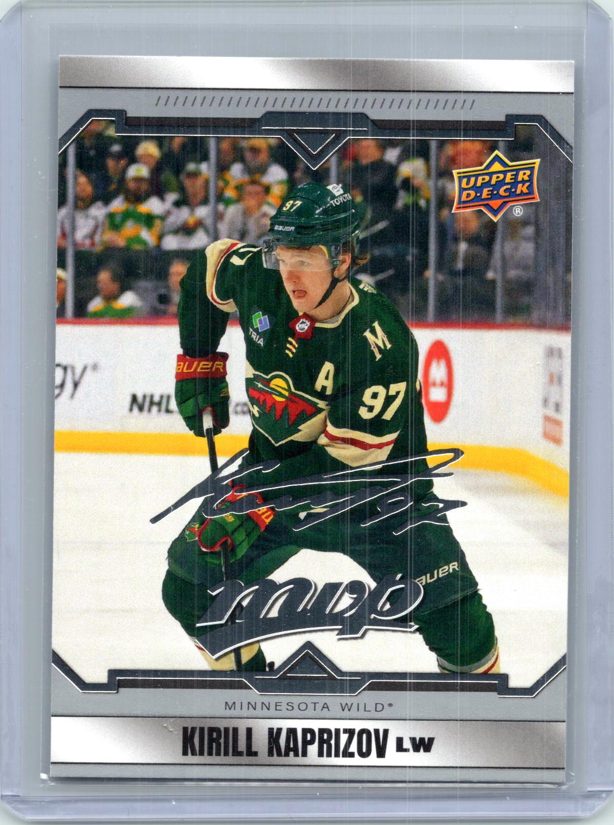 2024-25 Upper Deck MVP #1 Kirill Kaprizov Silver Script