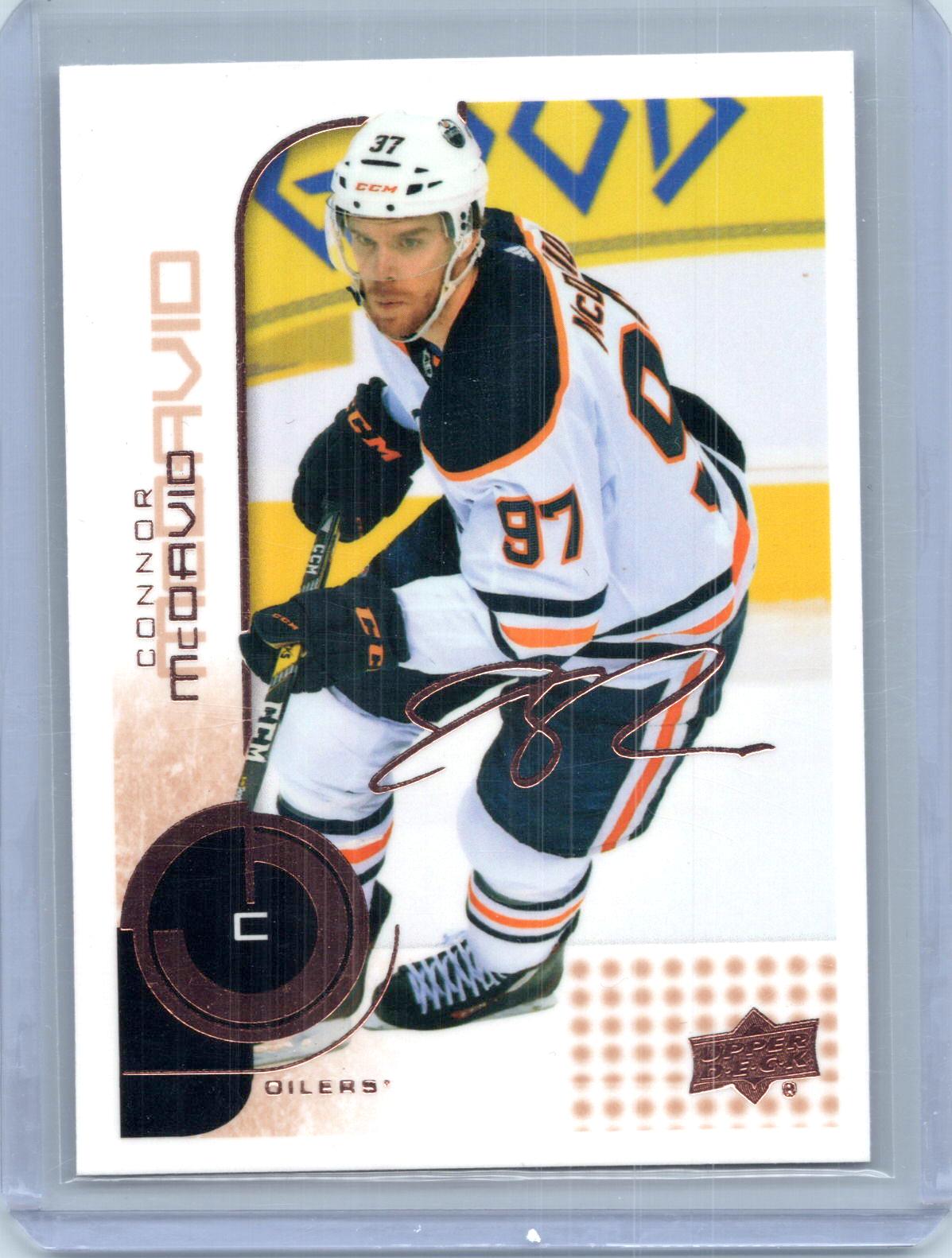 2022-23 Upper Deck MVP #1 Connor McDavid 20th Anniversary