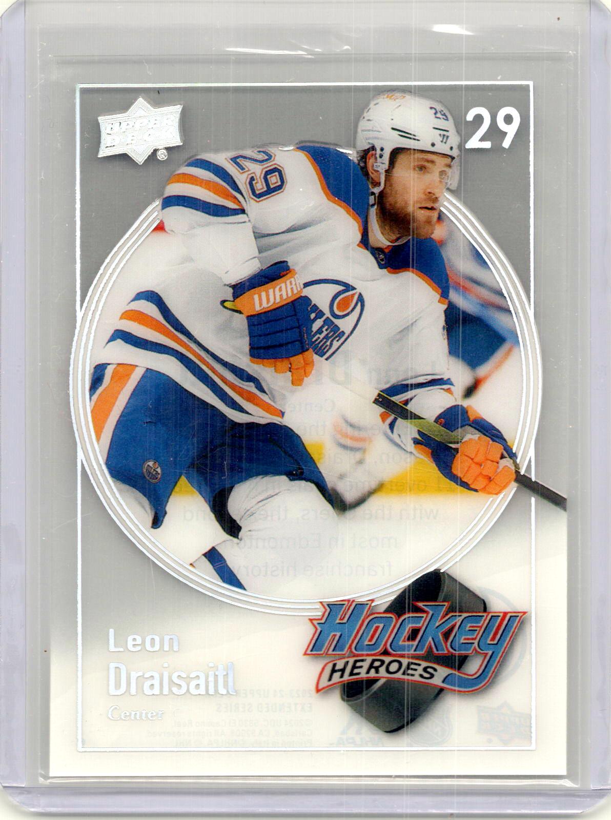 2023-24 Upper Deck #HH-24 Leon Draisaitl Hockey Heroes