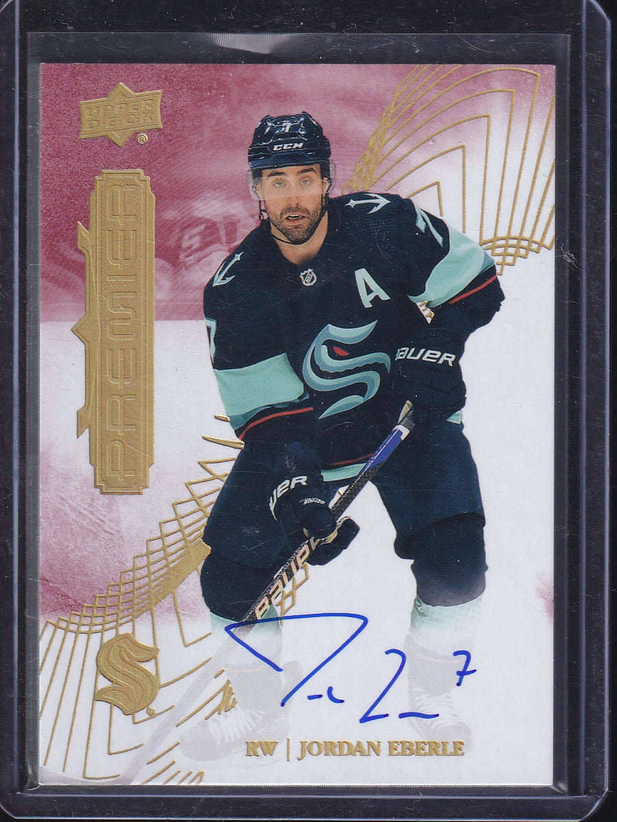 2022-23 Upper Deck Premier #54 Jordan Eberle Autographs