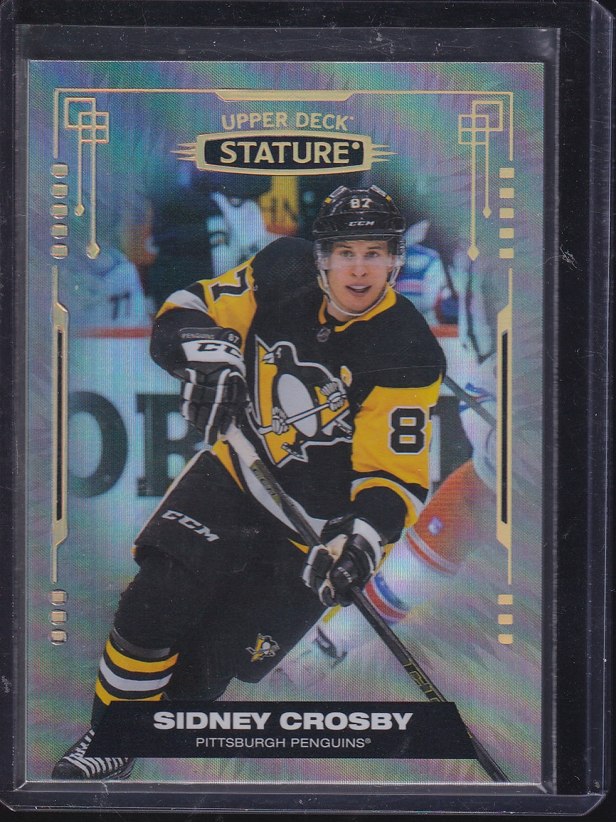 2021-22 Upper Deck Stature #40 Sidney Crosby
