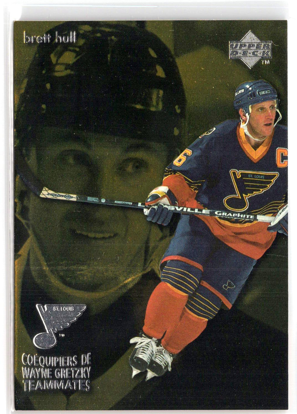 1998-99 Upper Deck Ice McDonald's #T5 Brett Hull Wayne Gretzky Teammates