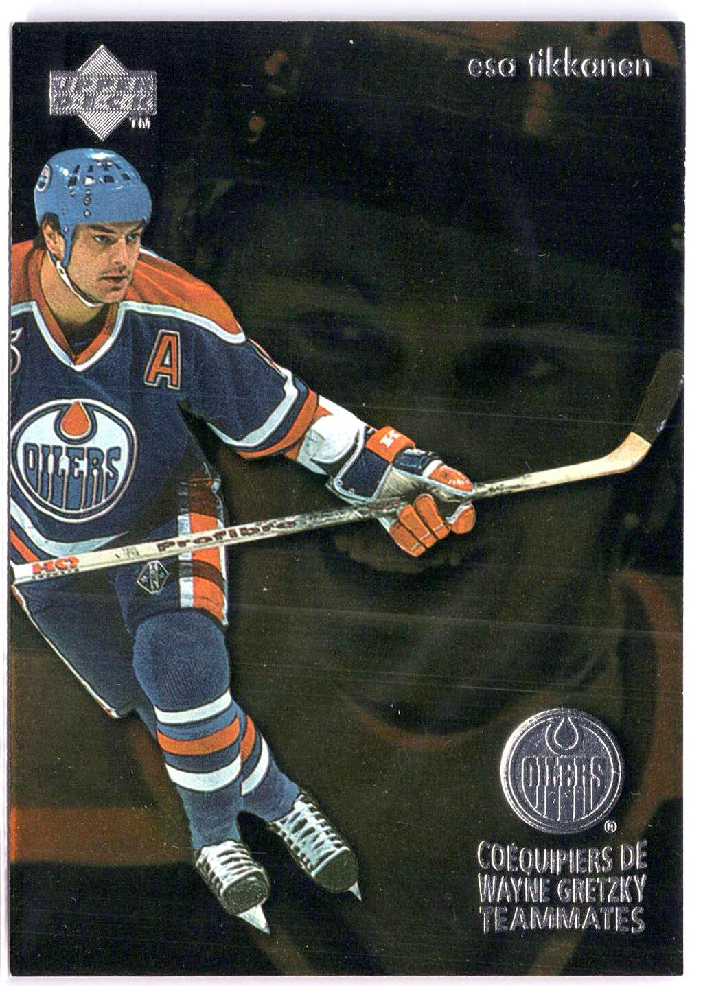1998-99 Upper Deck Ice McDonald's #T6 Esa Tikkanen Wayne Gretzky Teammates