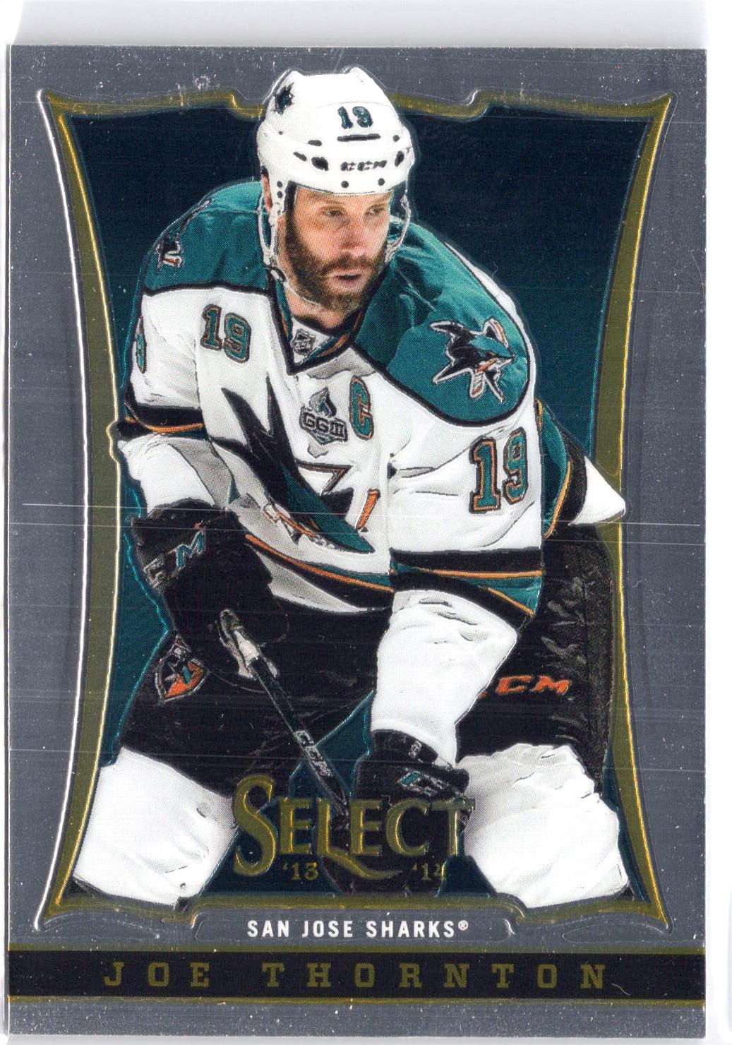 2013-14 Panini Select #53 Joe Thornton