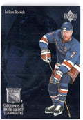 1998-99 Upper Deck Ice McDonald's #T4 Brian Leetch Wayne Gretzky Teammates