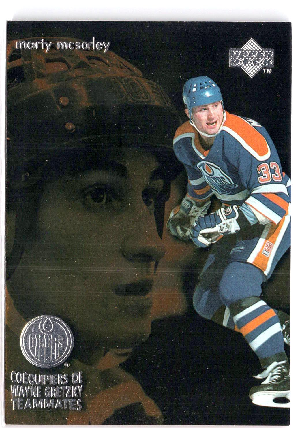 1998-99 Upper Deck Ice McDonald's #T3 Marty McSorley Wayne Gretzky Teammates
