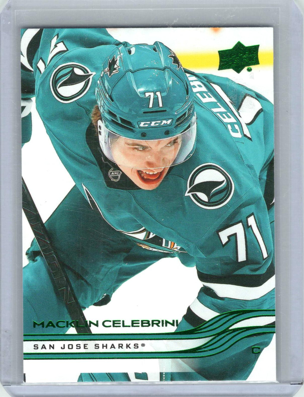 2025-26 Upper Deck #136 Macklin Celebrini Holiday