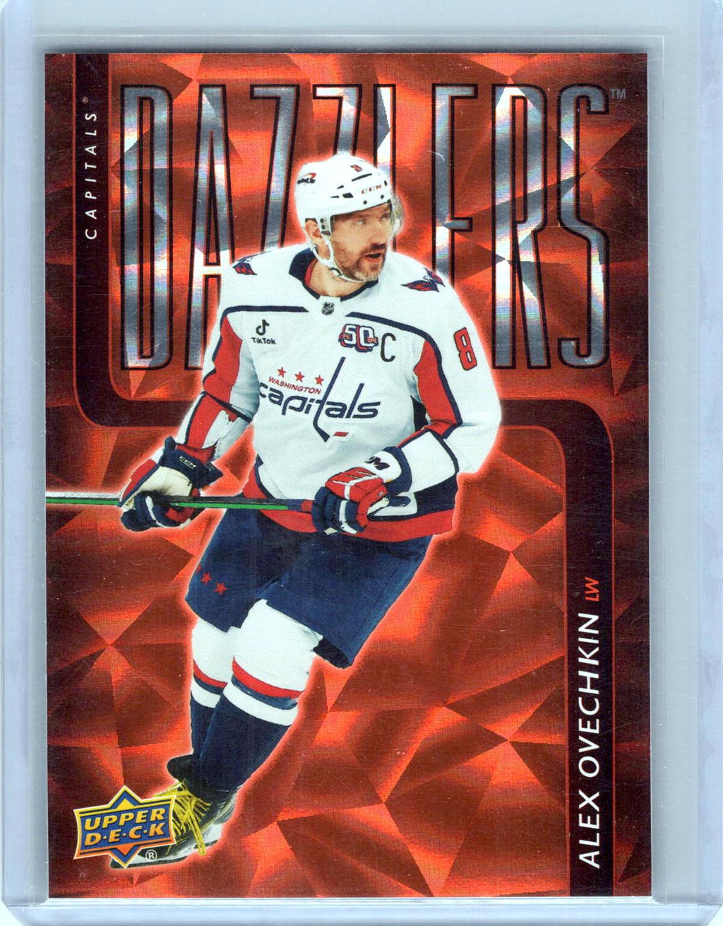 2025-26 Upper Deck #DZ-23 Alex Ovechkin Dazzlers Orange