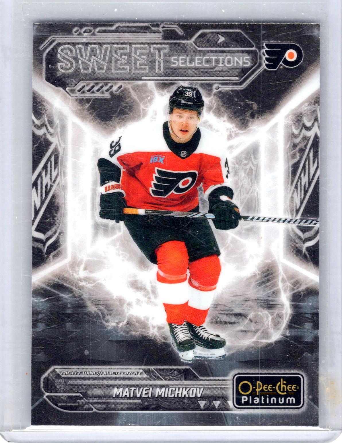 2024-25 O-Pee-Chee Platinum #SS-12 Matvei Michkov Sweet Selections