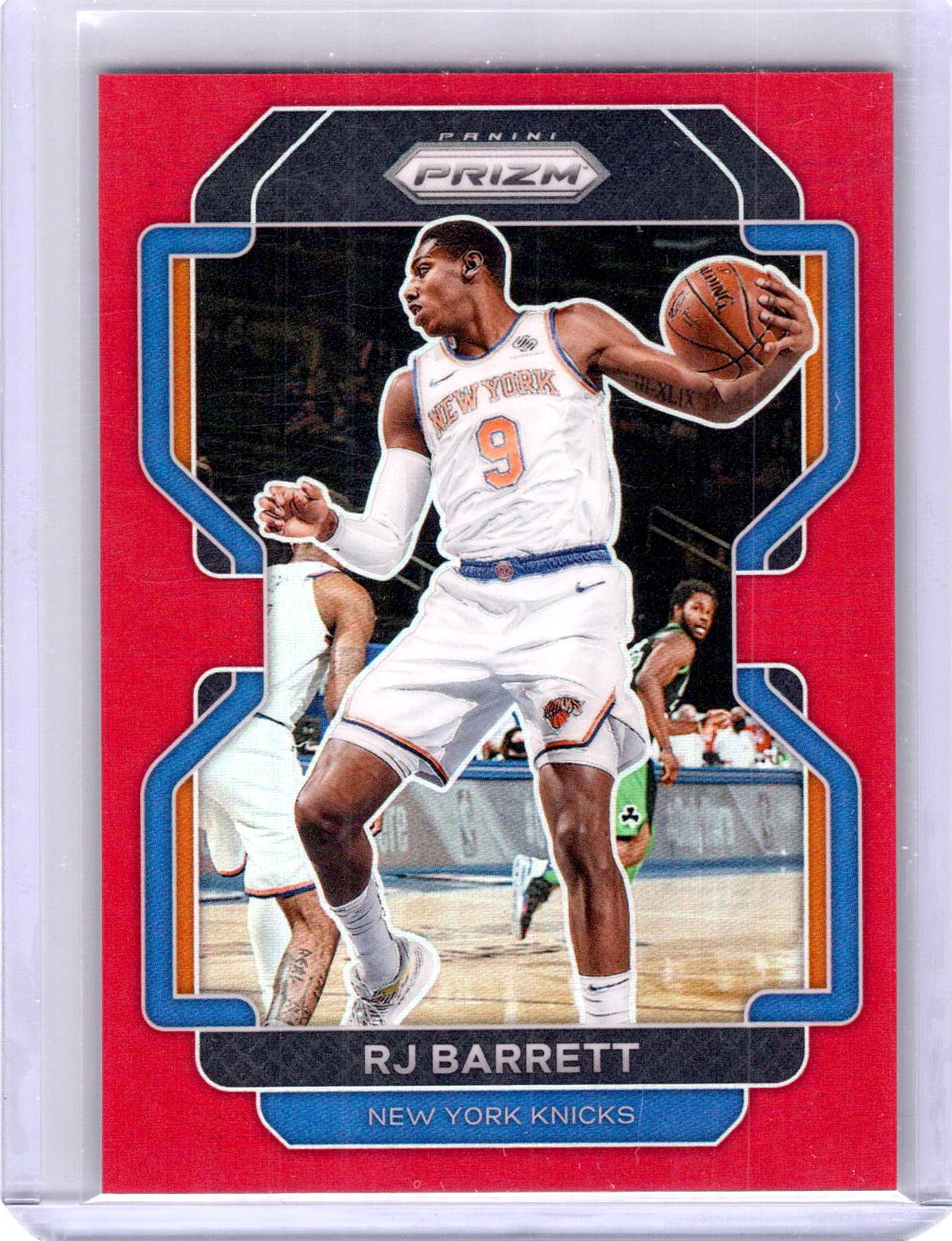 2021-22 Panini Prizm #201 RJ Barrett Red #/299