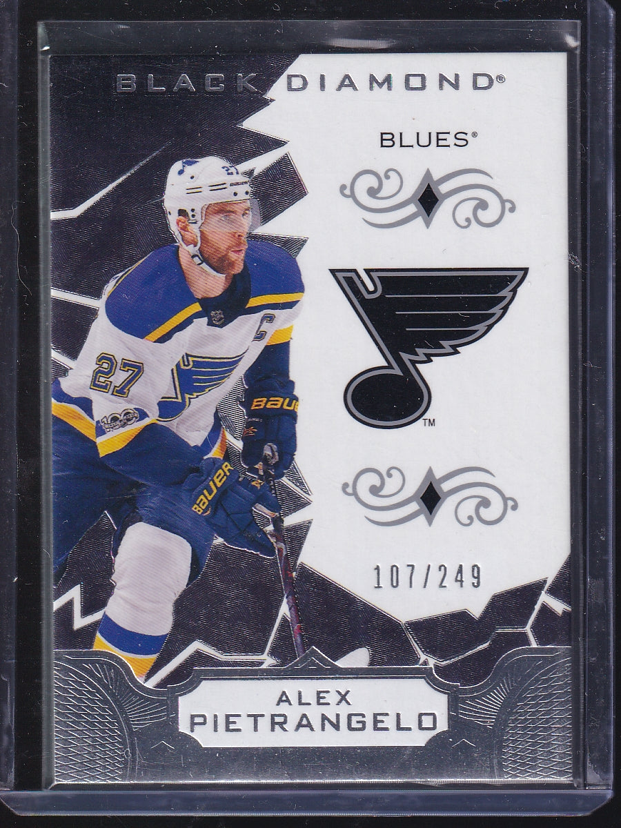 2018-19 Upper Deck Black Diamond #BDB-PI Alex Pietrangelo #/249