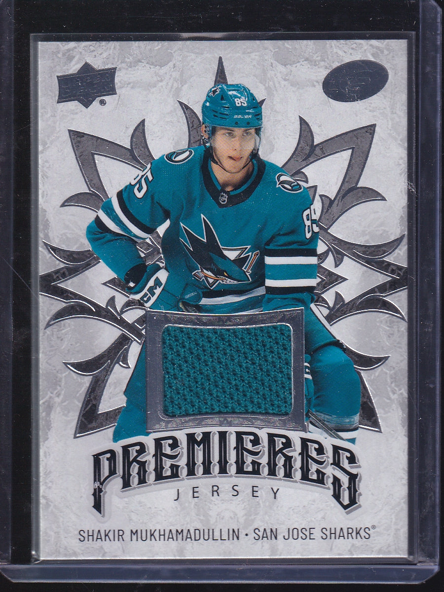 2024-25 Upper Deck Ice #IPJ-29 Shakir Mukhamadullin Ice Premieres Jersey