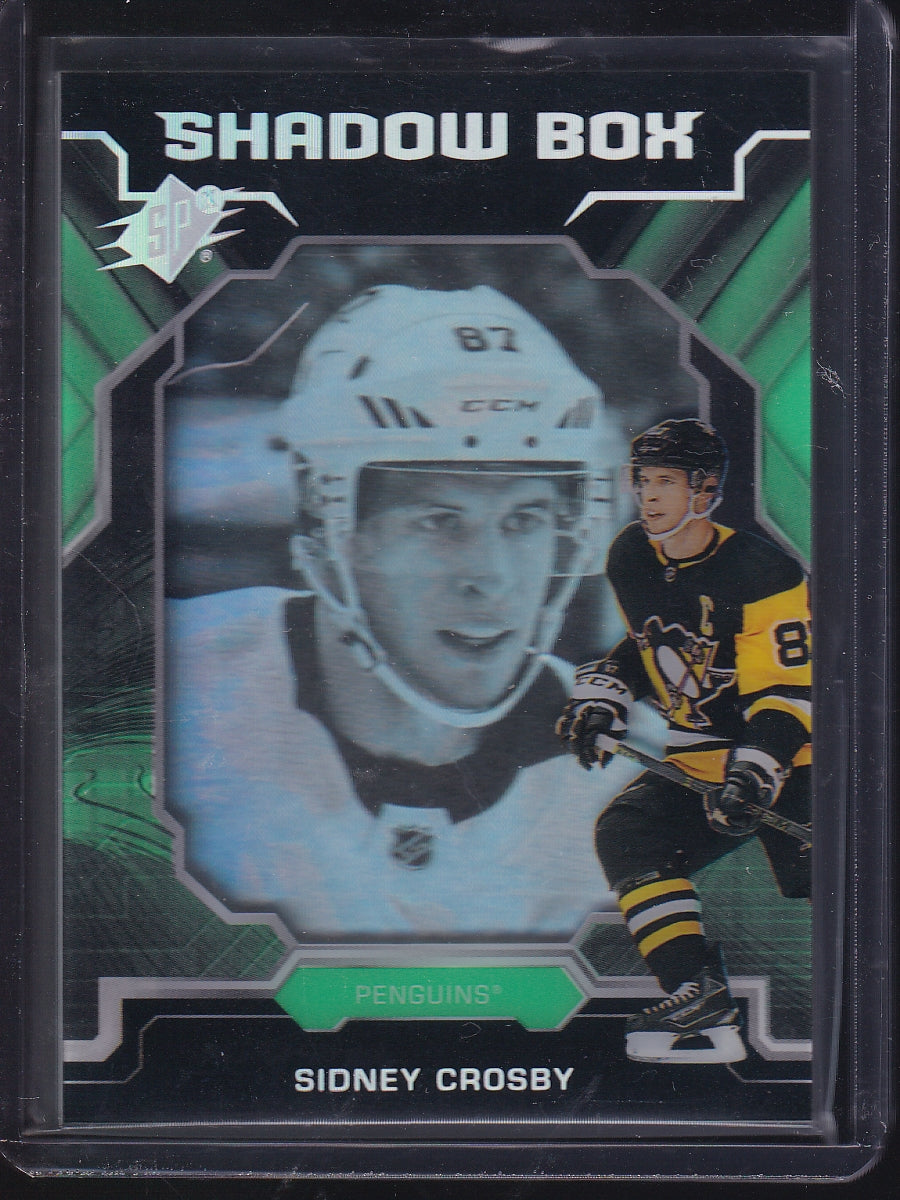 2019-20 SPx #S-SC Sidney Crosby Shadow Box Veterans